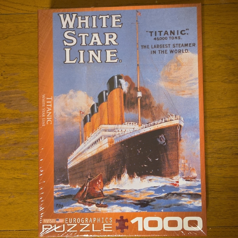 White Star Line Titanic Puzzle